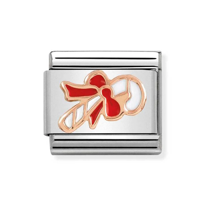 Nomination rozé arany cukorka charm - 430203/04