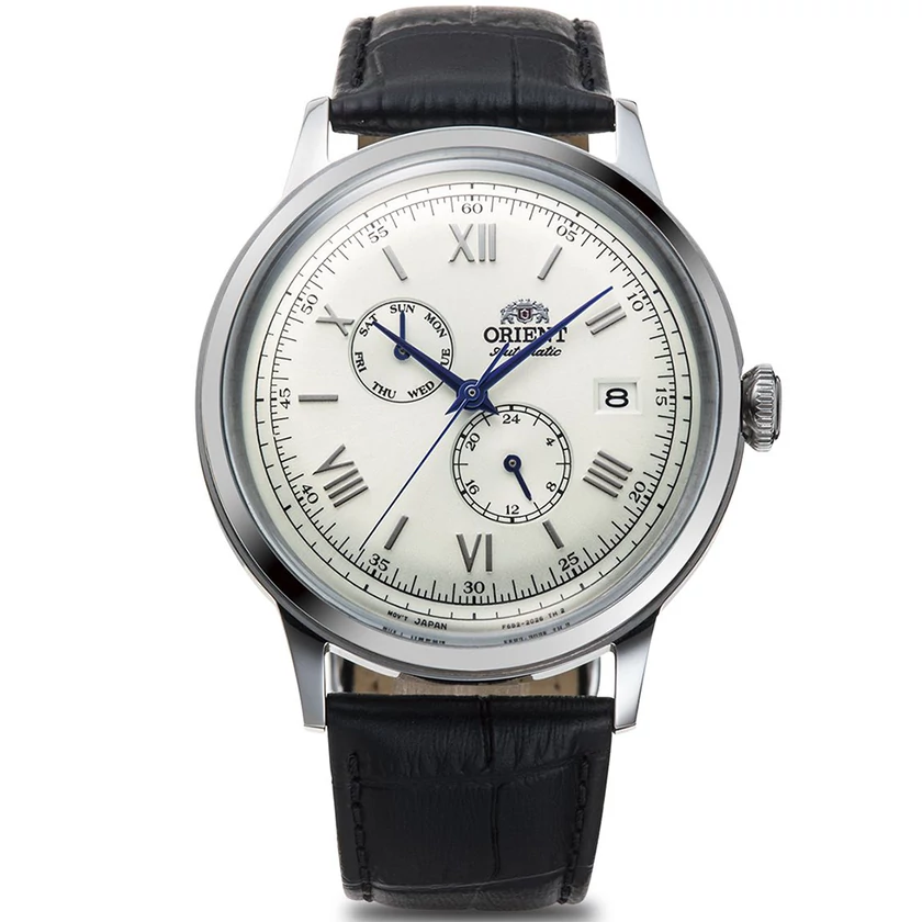 Orient férfi óra - RA-AK0701S10B -  Bambino Day-Date