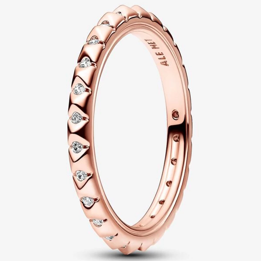 Pandora ME rozé piramisok gyűrű - 182800C01-50