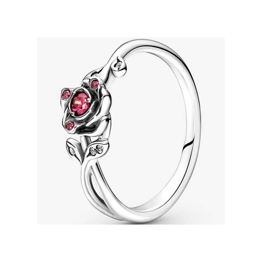 Pandora Disney Szépség és Szörnyeteg rózsa gyűrű - 190017C01-50