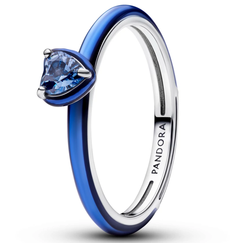 Pandora rózsaszín szikrázó szalag gyűrű  - 192999C02-60