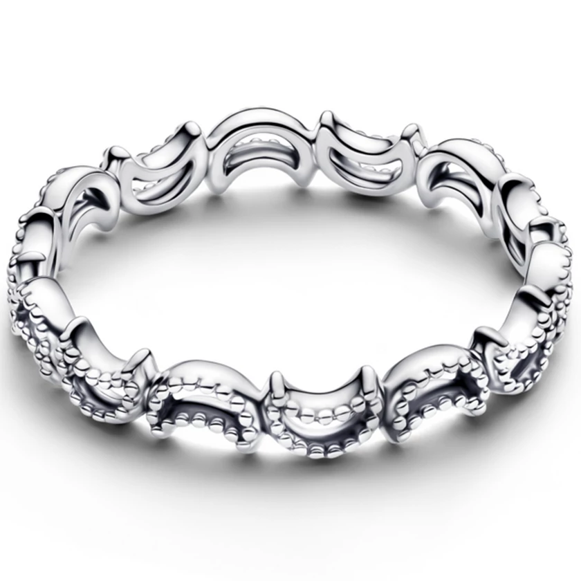 Pandora ezüst félhold gyűrű - 194258C00-48 Pandora ezüst félhold gyűrű - 194258C00-48
