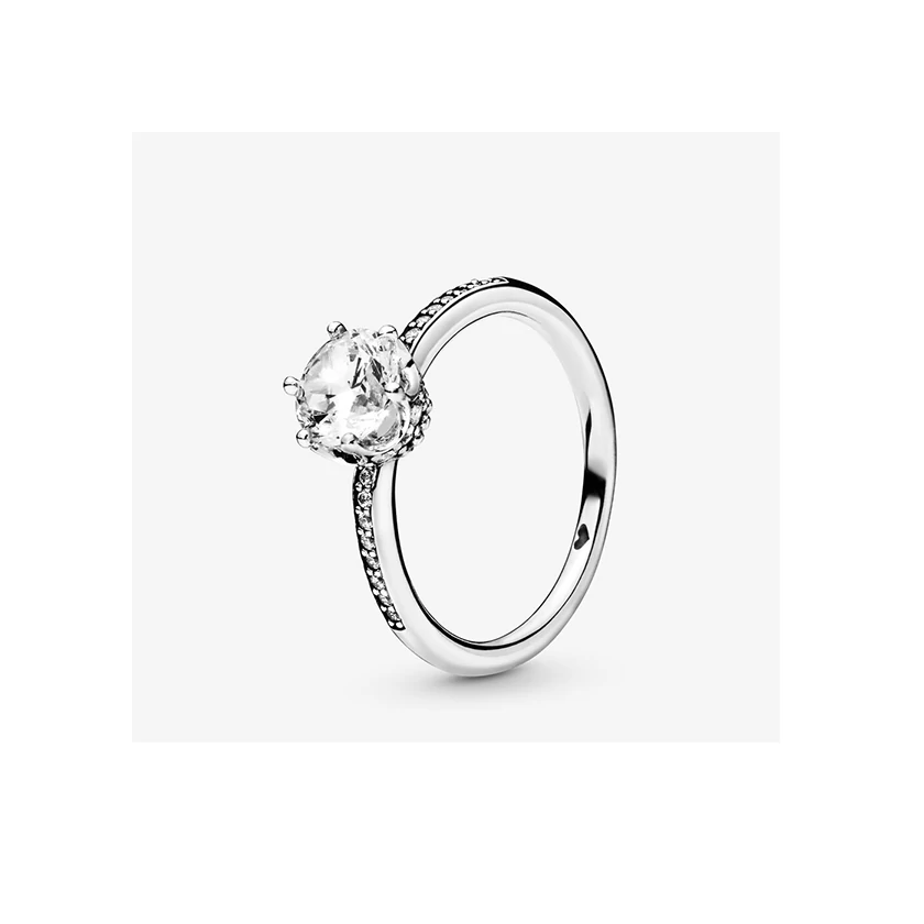 Pandora ragyogó korona gyűrű - 198289CZ-48