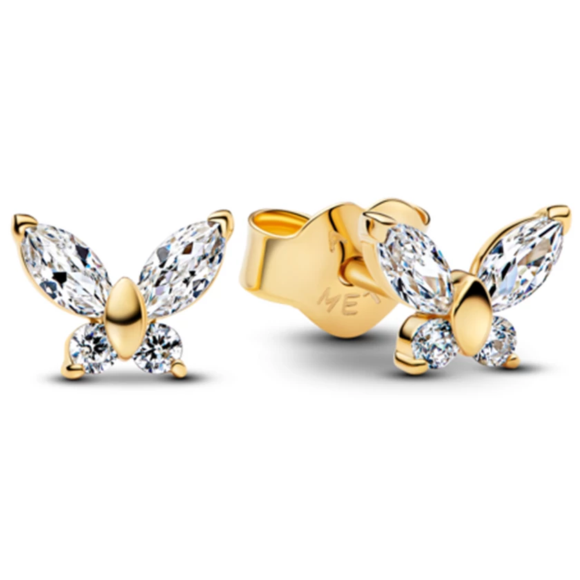 Pandora sárga arany pillangó fülbevaló - 264264C01 Pandora sárga arany pillangó fülbevaló - 264264C01