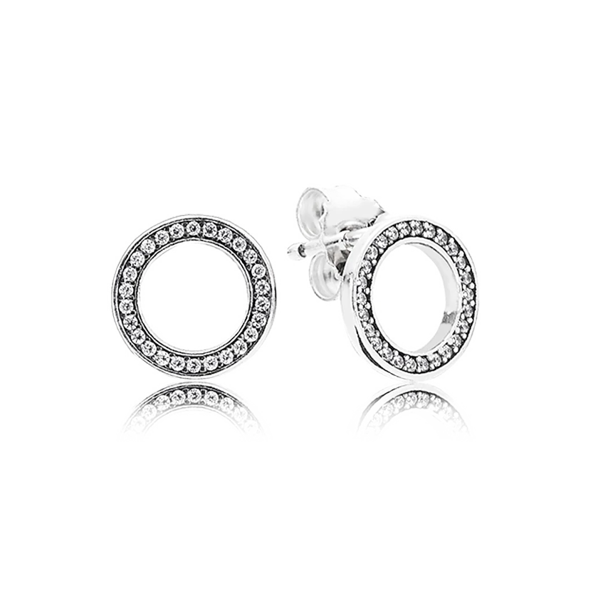 Pandora ezüst fülbevaló - 290585cz