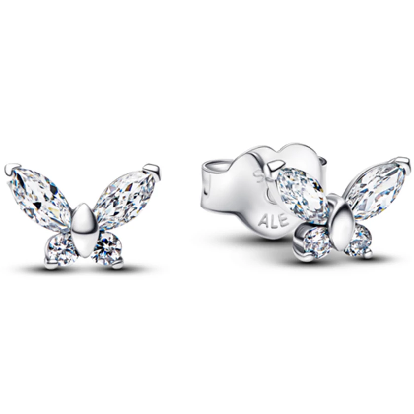 Pandora ezüst pillangó fülbevaló - 294263C01 Pandora ezüst pillangó fülbevaló - 294263C01