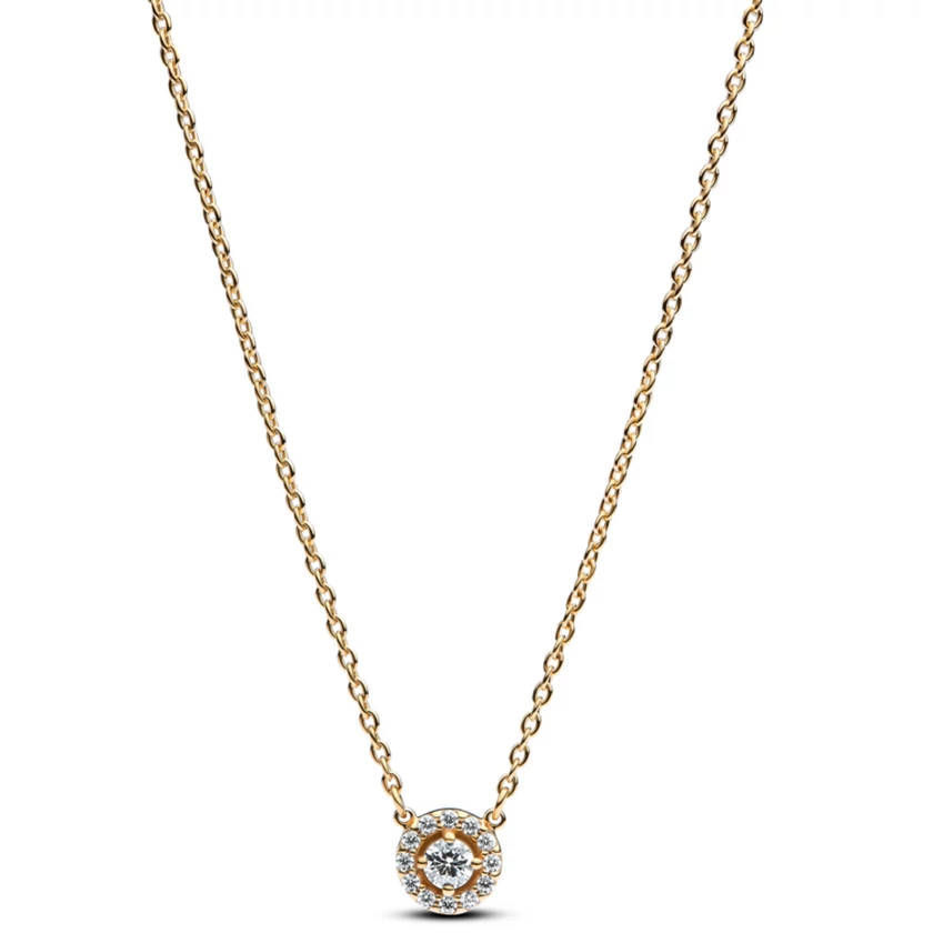 Pandora Arany pavé glória medálos nyaklánc - 363548C01-45