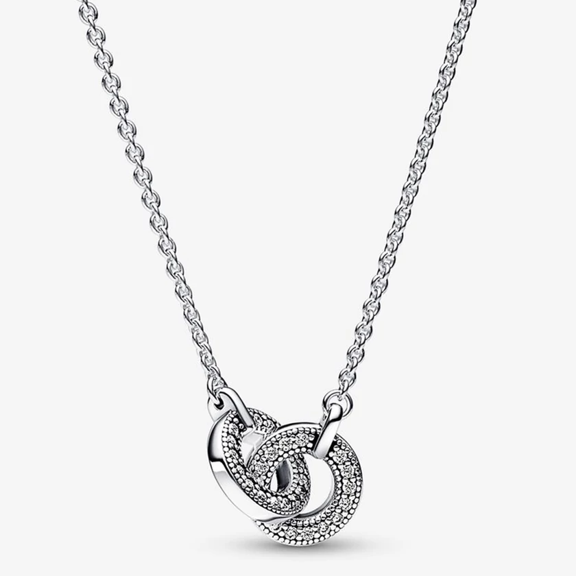 Pandora Signature összefonódó körök nyaklánc - 392736C01-45