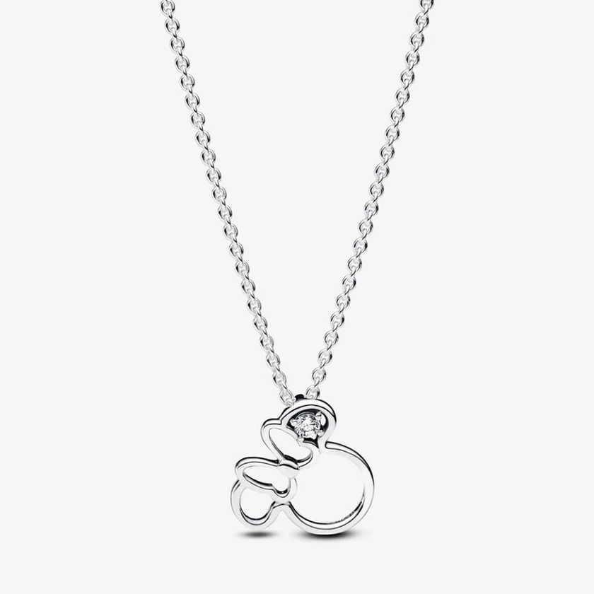 Pandora Disney Minnie egér sziluett nyaklánc - 393187C01-45