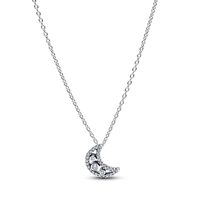 Pandora ezüst félhold nyaklánc - 394259C01-50 Pandora ezüst félhold nyaklánc - 394259C01-50