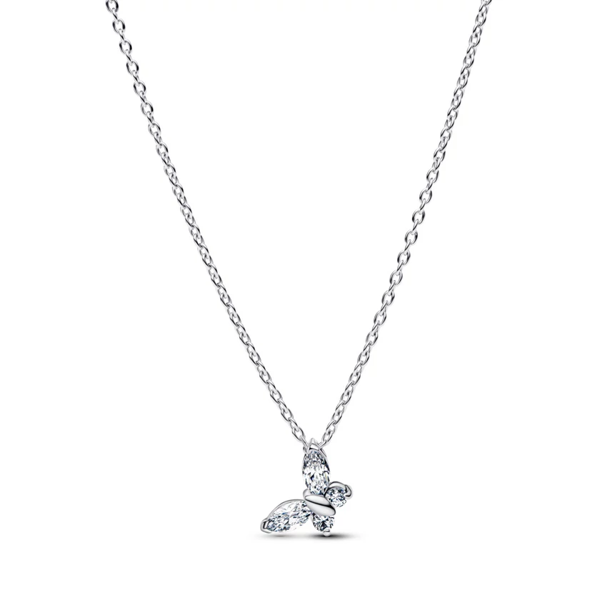 Pandora ezüst pillangó nyaklánc - 394266C01-45 Pandora ezüst pillangó nyaklánc - 394266C01-45