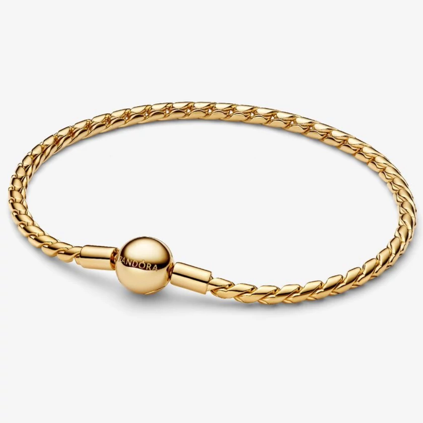 Pandora kerek kapcsos arany Moments karkötő - 564028C00-18