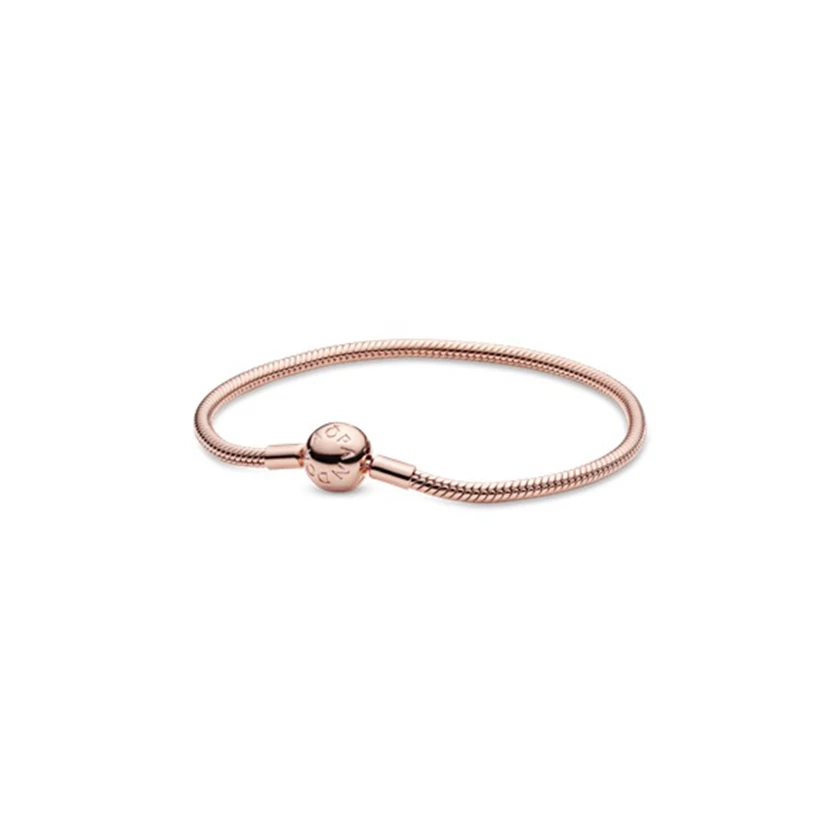 Pandora Moments sima felületű rose karkötő - 580728-16