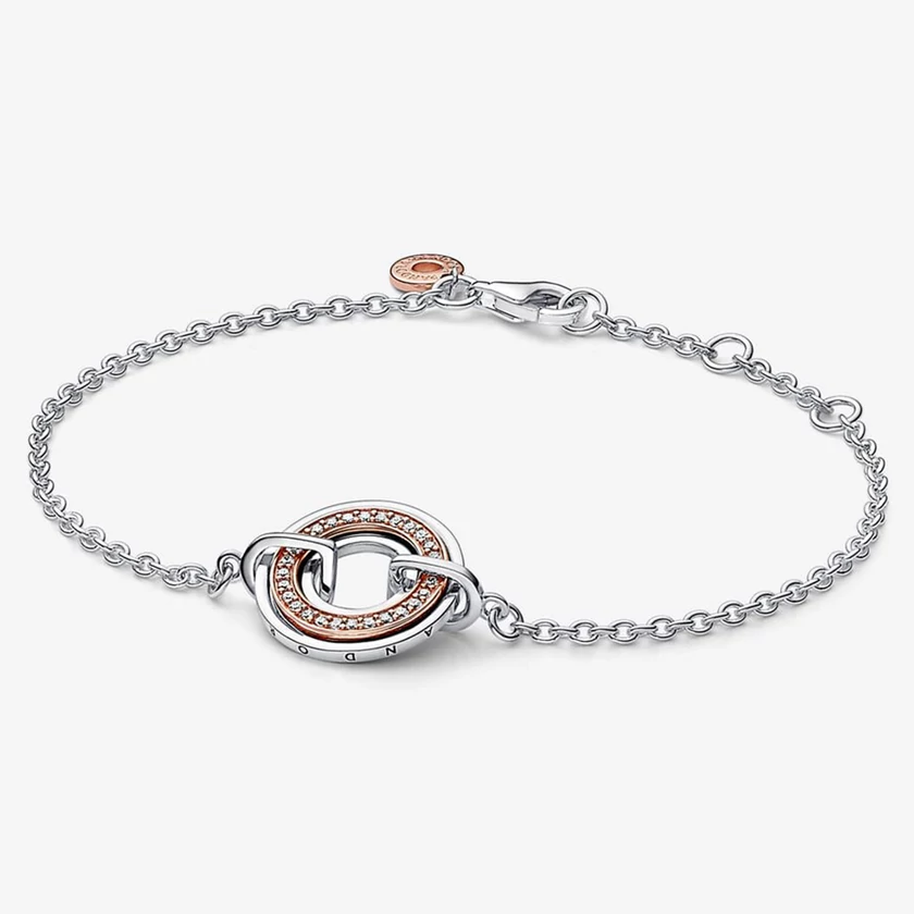 Pandora Signature bicolor karlánc - 582741C01-16