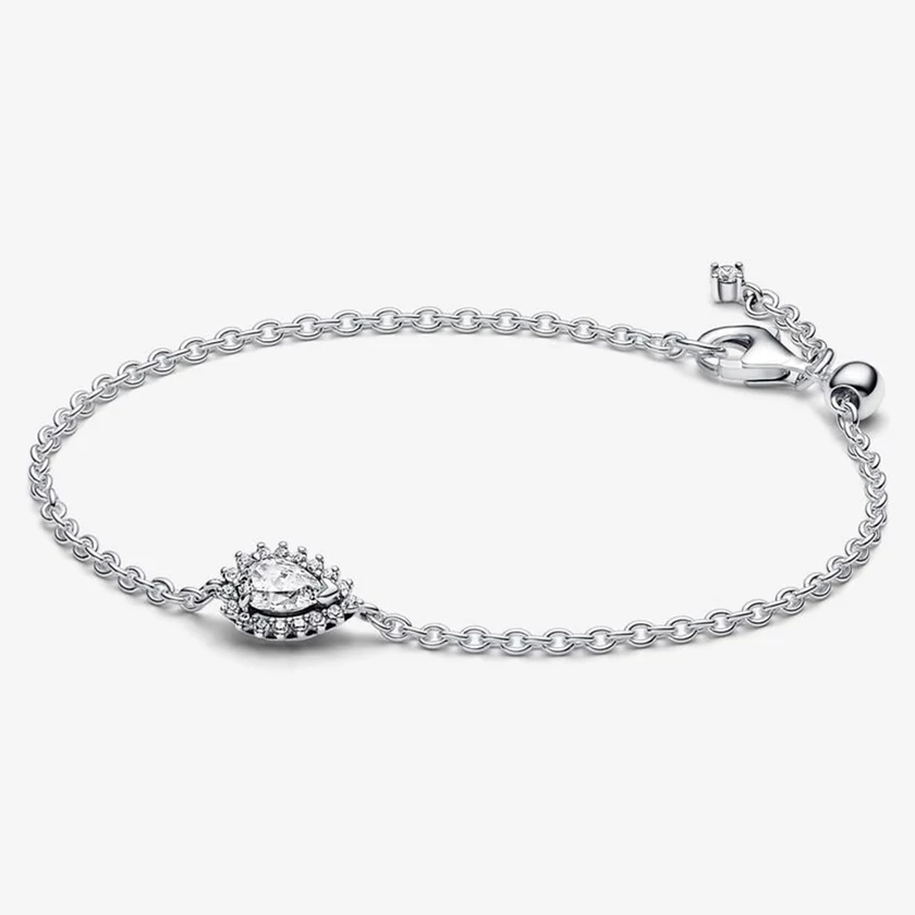 Pandora ezüst kiemelt köves karlánc - 593001C01-16