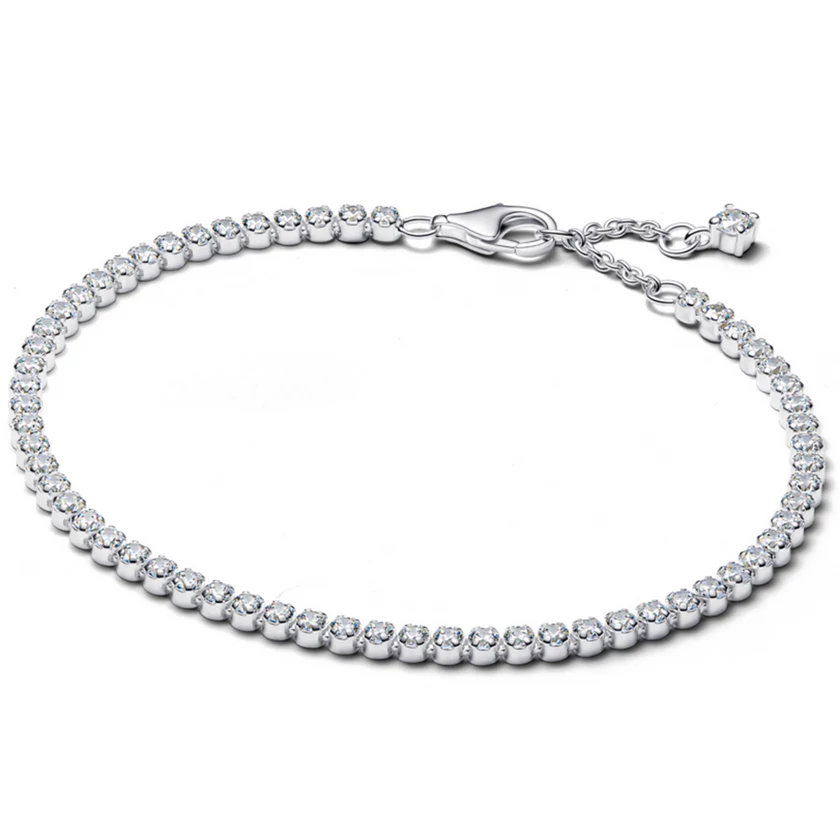 Pandora ezüst cirkónia köves tenisz karkötő - 593927C01-16 Pandora ezüst cirkónia köves tenisz karkötő - 593927C01-16
