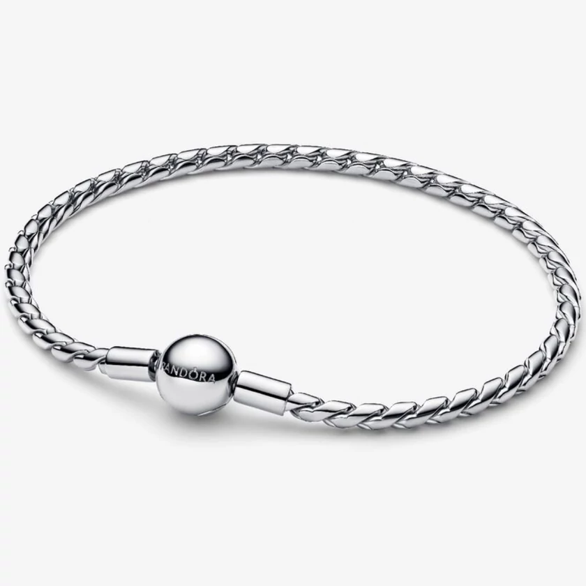 Pandora kerek kapcsos ezüst Moments karkötő - 594028C00-16