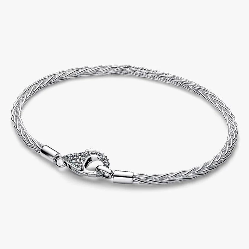 Pandora szikrázó kapcsos Moments karkötő - 594462C01-17