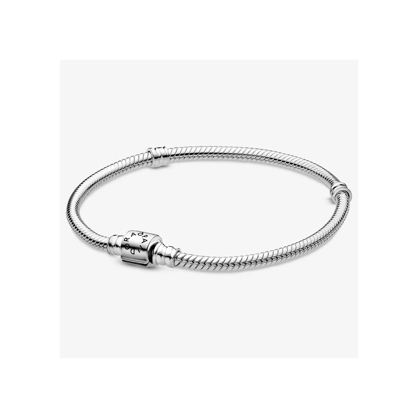 Pandora hengerkapcsos kígyólánc karkötő - 598816C00-19