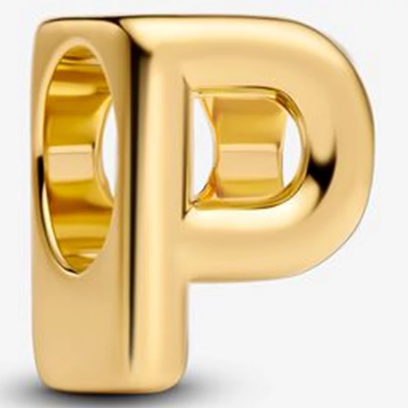 Pandora arany "P" betű charm - 763962C00