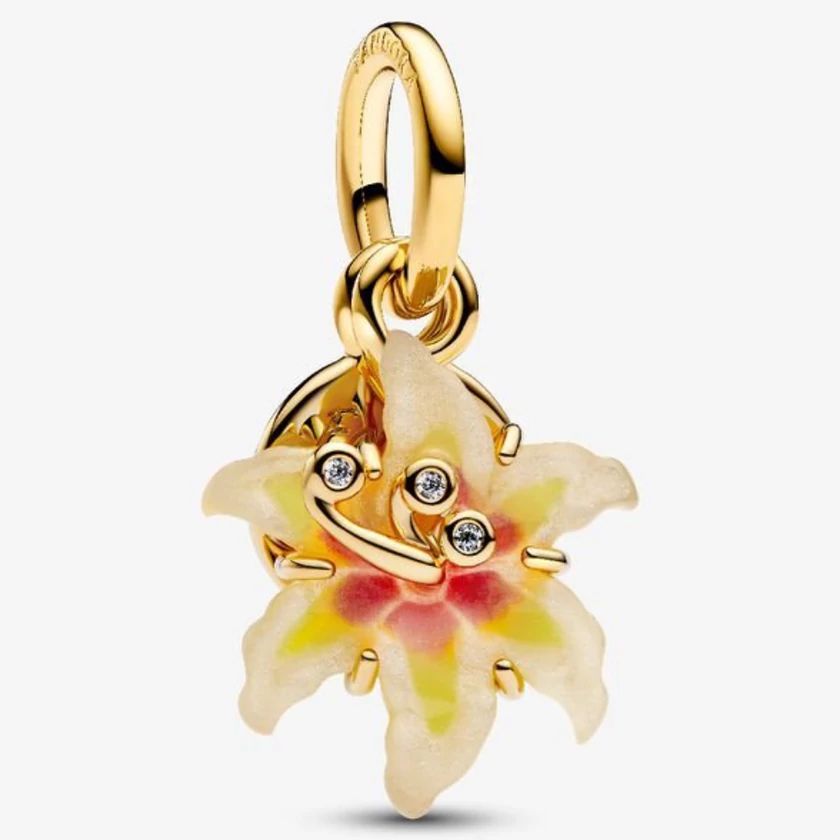 Pandora Disney Aranyhaj és a nagy gubanc aranyvirág foszforeszkáló charm - 764020C01