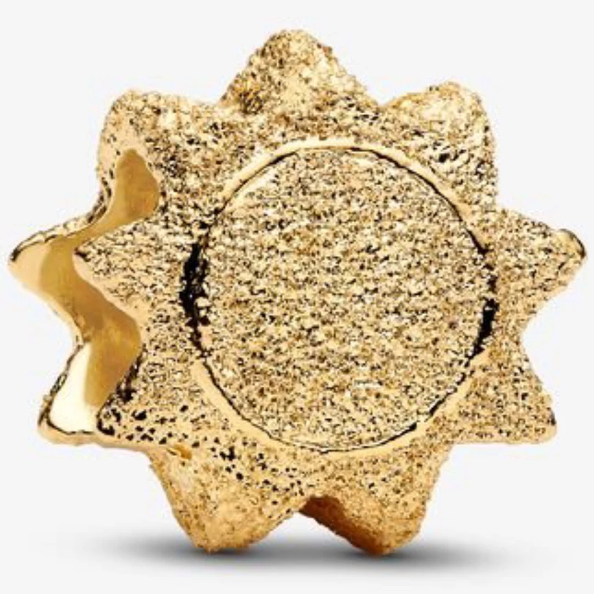 Pandora arany texturált nap mini charm - 764052C00