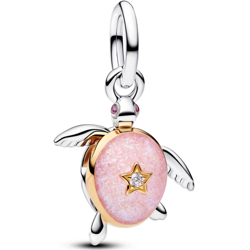 Pandora 2026 rózsaszín teknős függő  - 764432C01