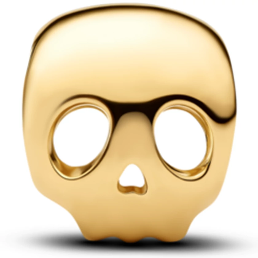 Pandora aranyozott koponya mini charm  - 764518C00