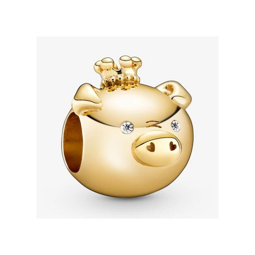 Pandora ragyogó malac charm - 768591C01
