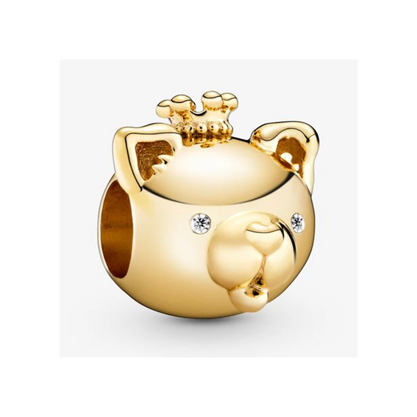 Pandora ragyogó kutya charm - 768592C01