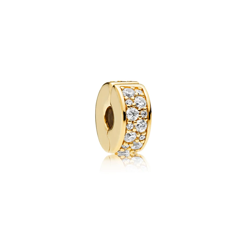 Pandora áttetsző pavé klip charm - 768658C01