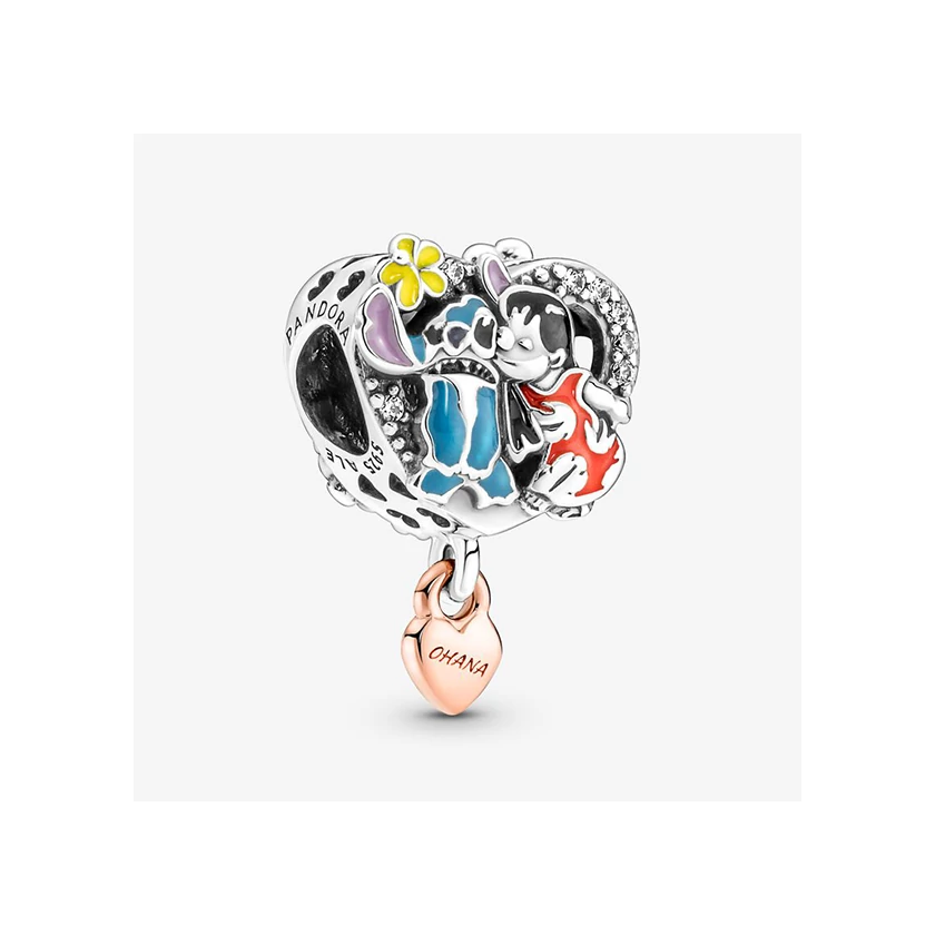 Pandora Disney Ohana Lilo és Stitch charm - 781682C01