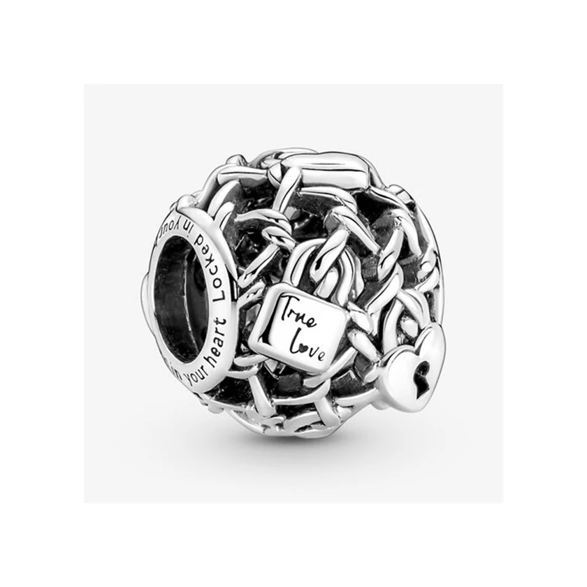 Pandora áttört láncos lakat charm - 790071C00