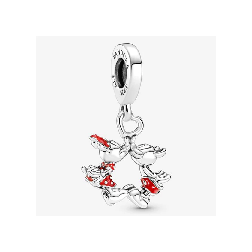 Pandora Disney Mickey egér és Minnie egér csók függő - 790075C01