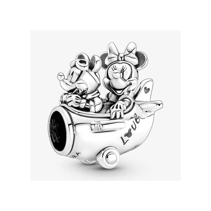 Pandora Disney Mickey egér és Minnie egér repülő charm - 790108C00