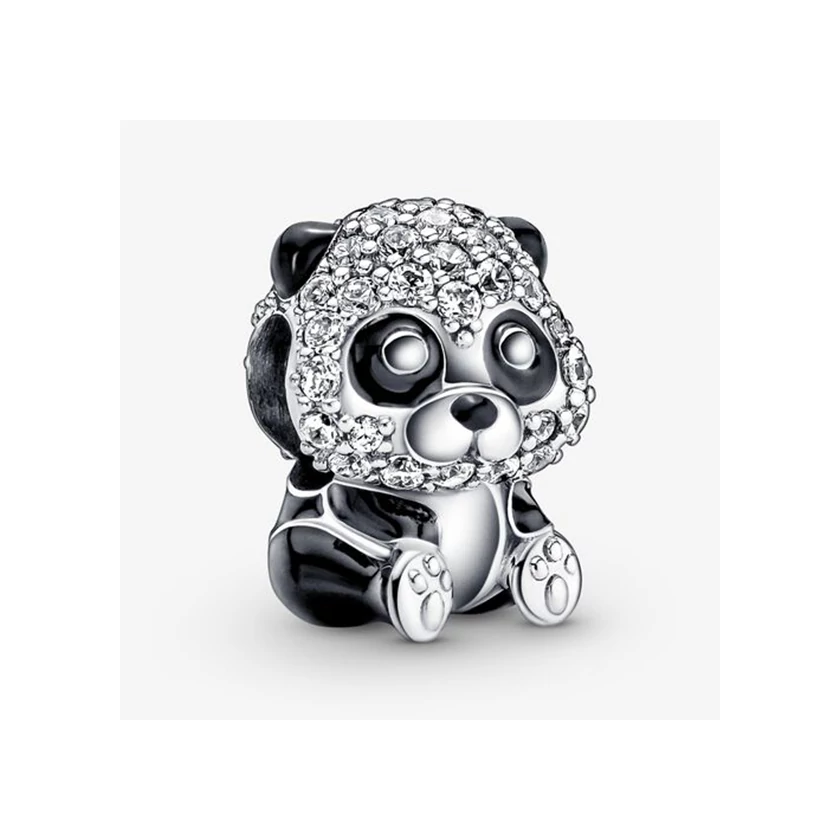 Pandora csillogó cuki panda charm - 790771C01