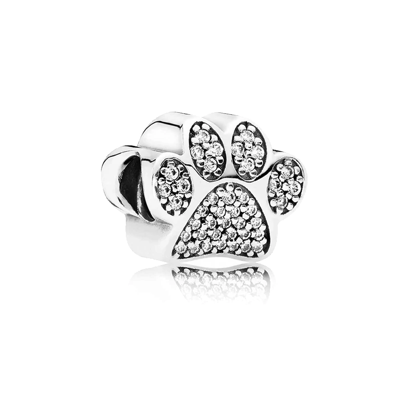 Pandora mancsnyom charm - 791714CZ
