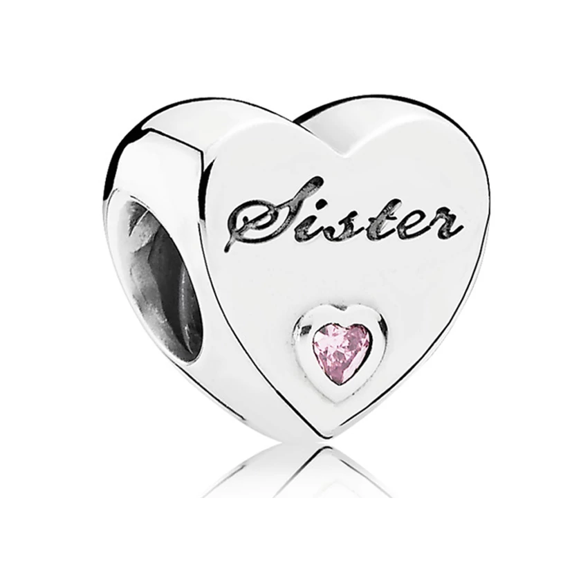 Pandora lánytestvérek charm - 791946PCZ