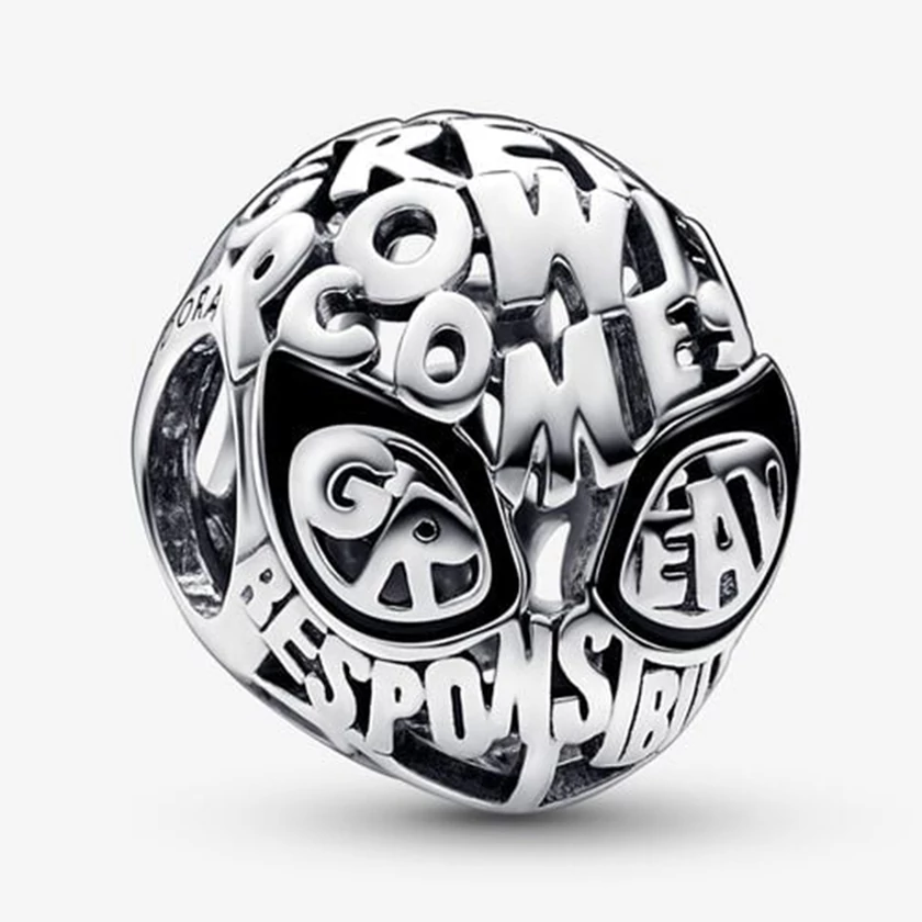 Pandora Marvel Pókember maszk charm - 792351C01