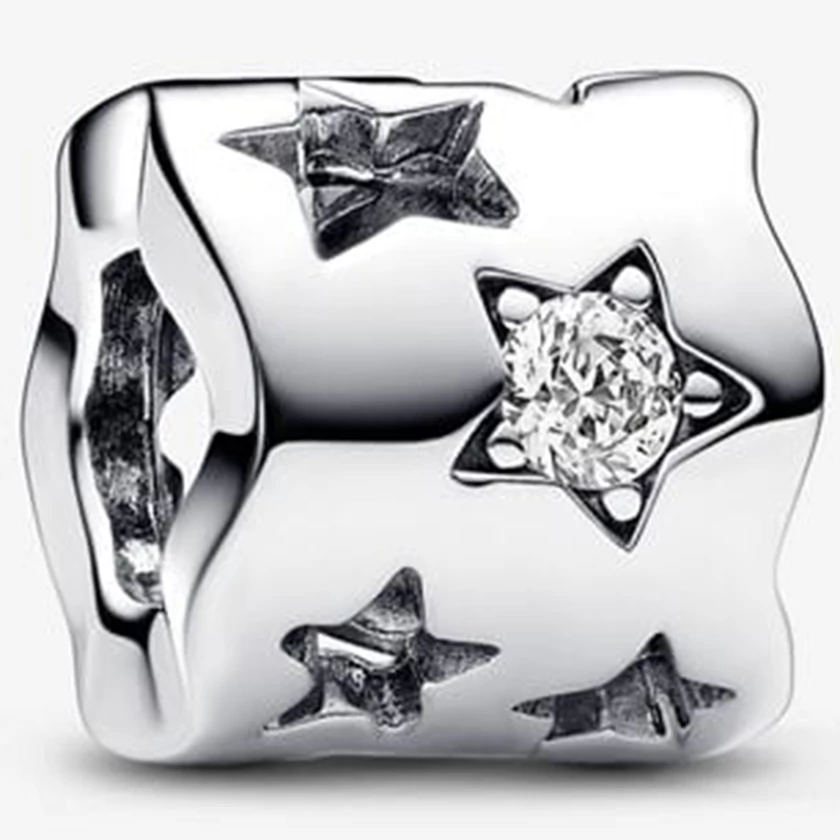 Pandora áttört szikrázó csillagok charm - 792827C01