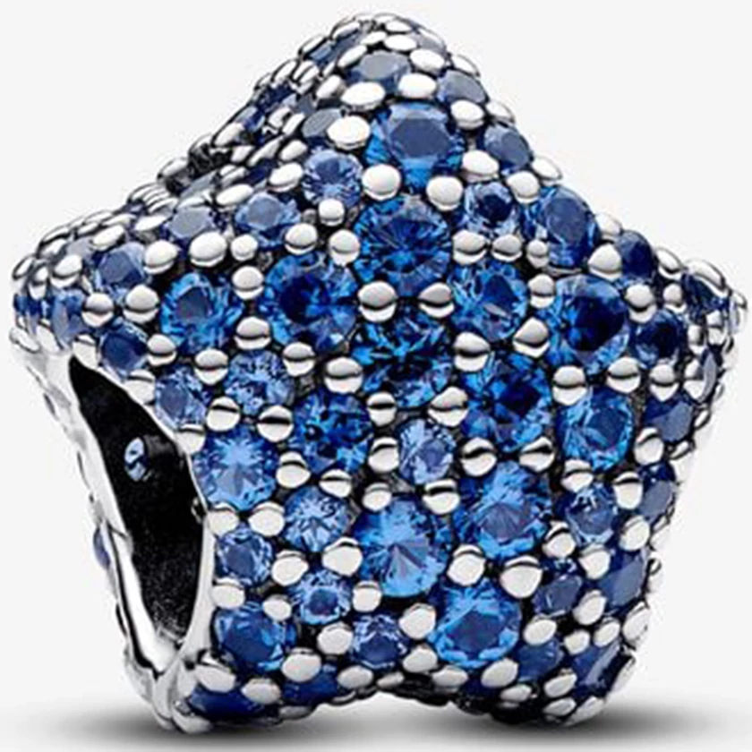 Pandora szikrázó kék csillag charm - 793026C01