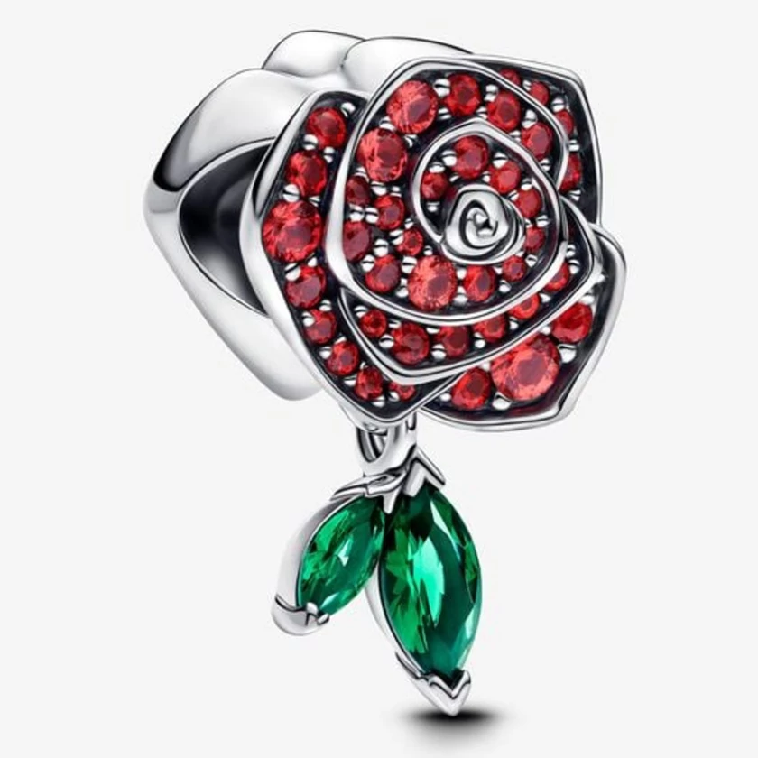 Pandora Szikrázó virágzó rózsa charm - 793201C02