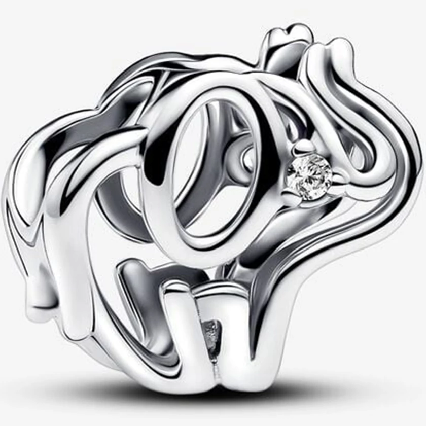 Pandora ezüst áttört elefánt charm - 793345C01