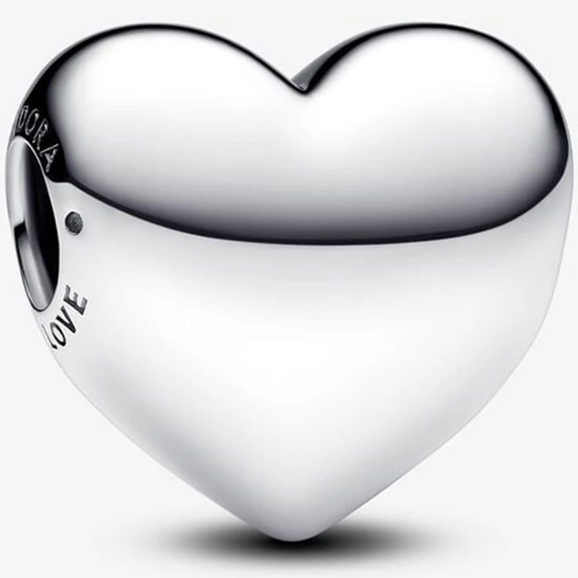 Pandora légy szeretet gravírozható ezüst nagy szív charm - 793440C00