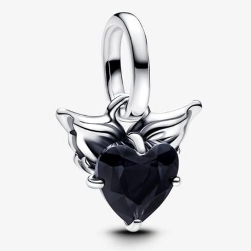 Pandora Szárnyas szív mini függő charm - 793626C01