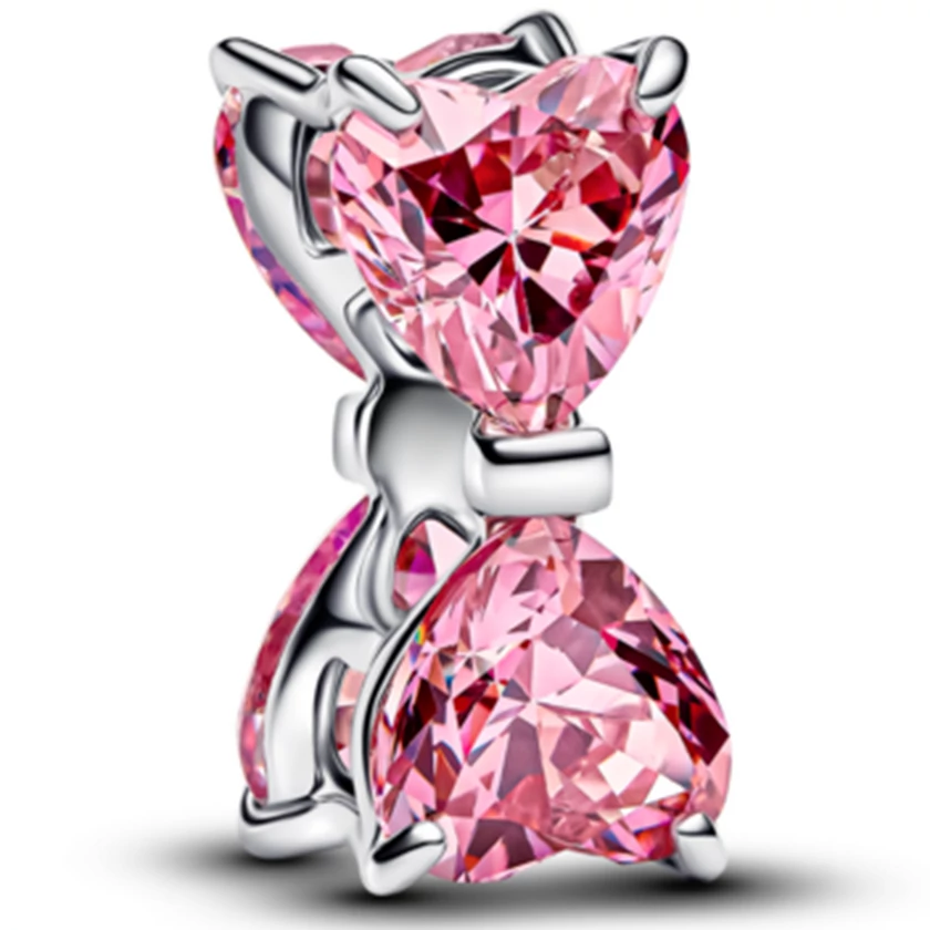 Pandora rózsaszín masni charm - 794253C01