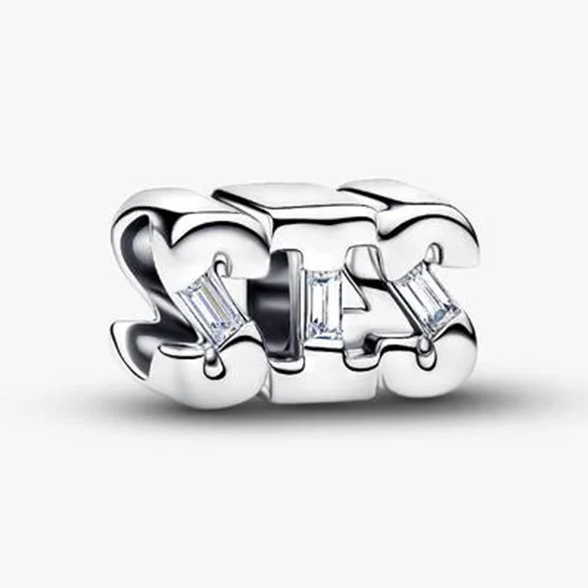 Pandora "SIS" ezüst charm - 794454C01