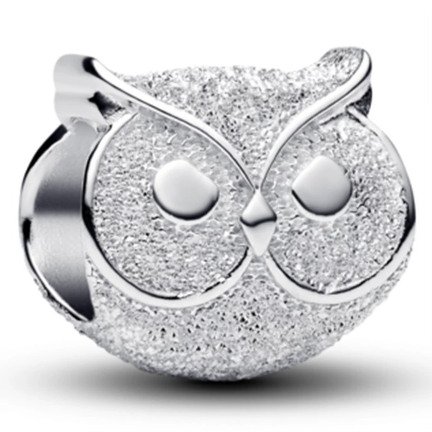 Pandora texturált bagoly charm  - 794525C00