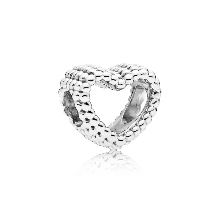 Pandora gyöngyös szív charm - 797516