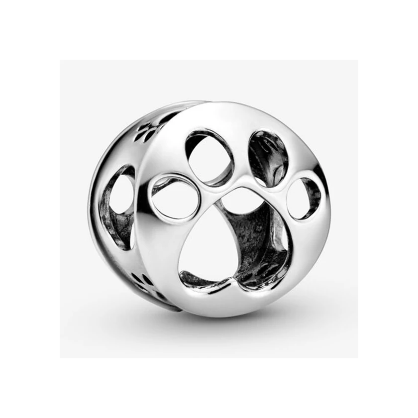 Pandora áttört mancsmintás charm - 798869C00